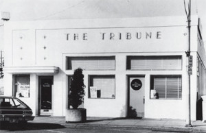 Original Lynden Tribune building located at 610 Front Street.